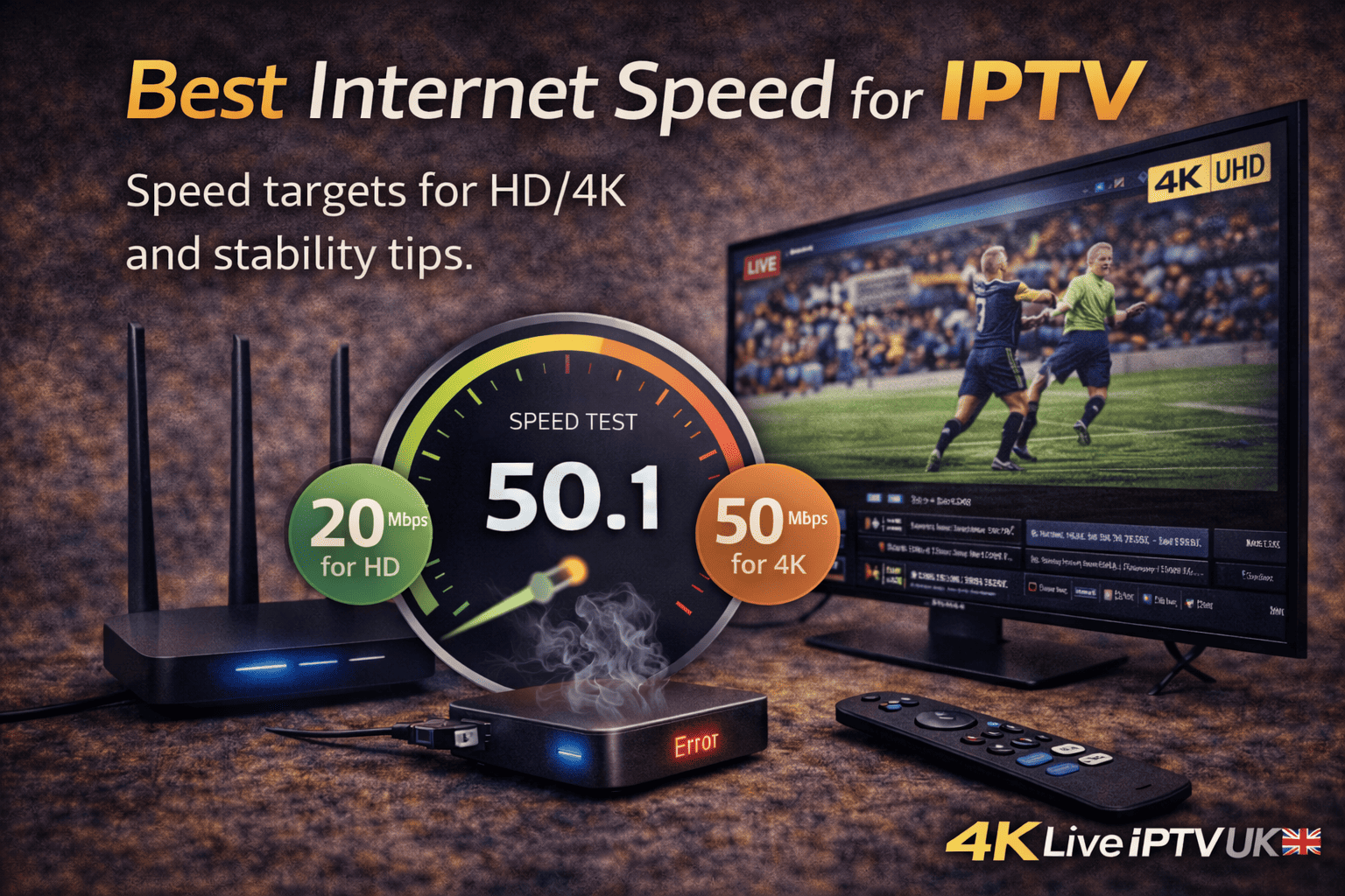 Best Internet Speed for IPTV in the UK (Realistic Guide for 2025) – best internet speed for IPTV