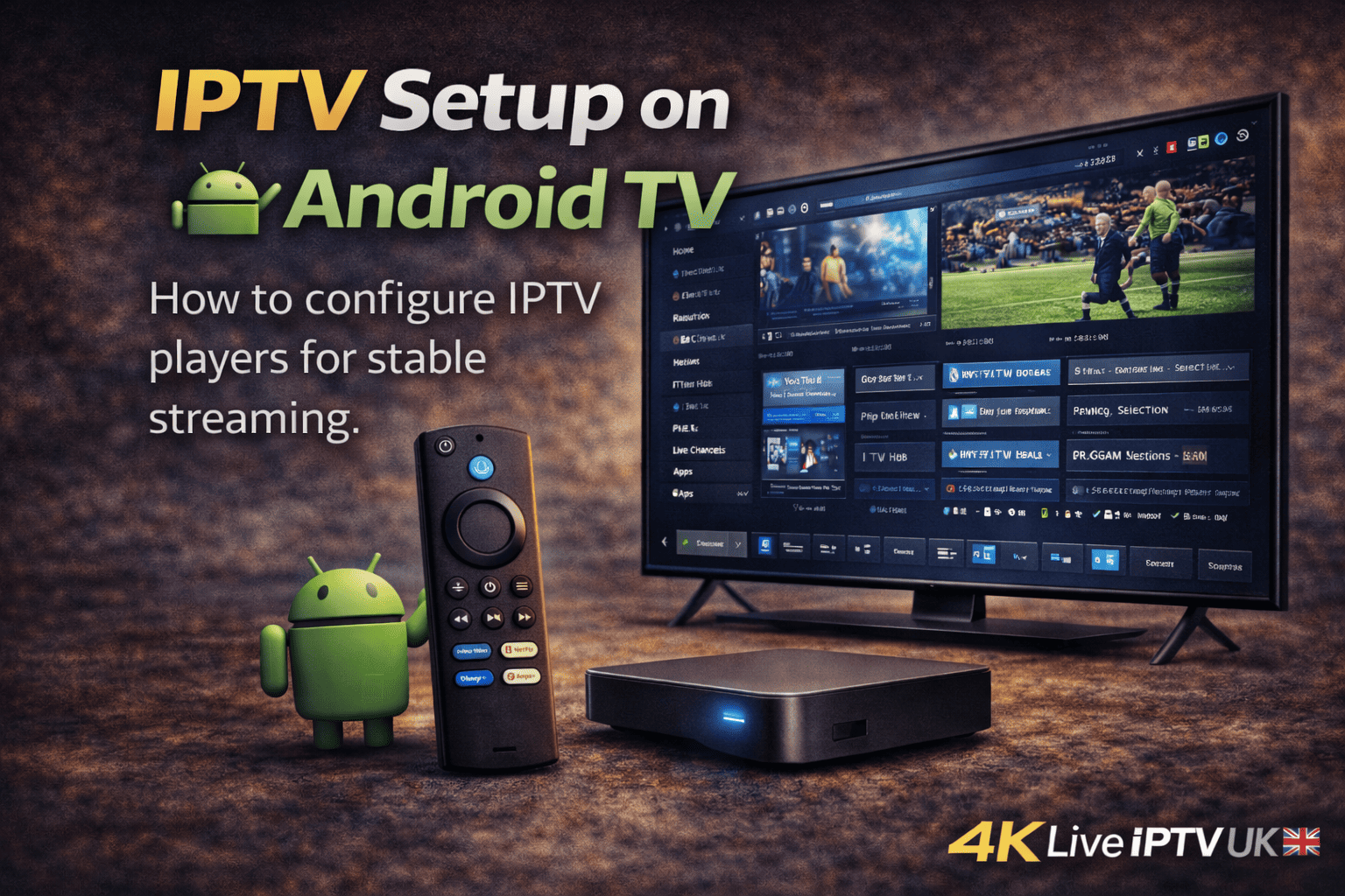 IPTV Setup on Android TV & Android Boxes (2025 Complete Guide) – IPTV setup Android TV