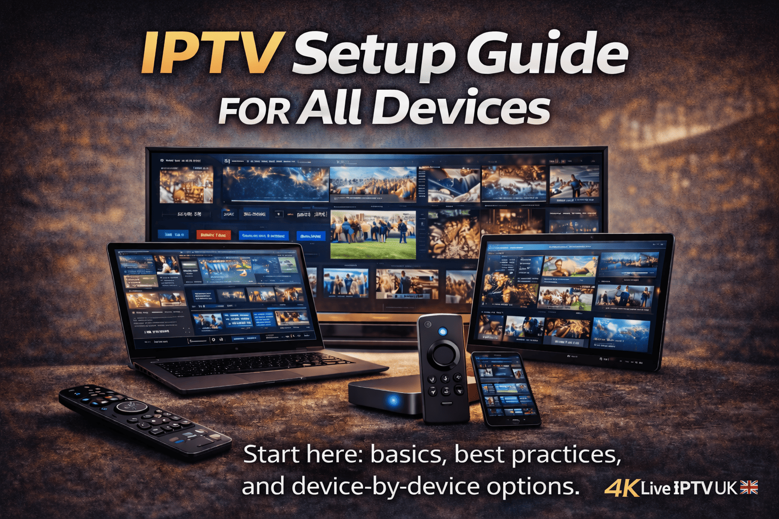 IPTV Setup Guide for All Devices (2025): Complete Step-by-Step Handbook – IPTV setup guide