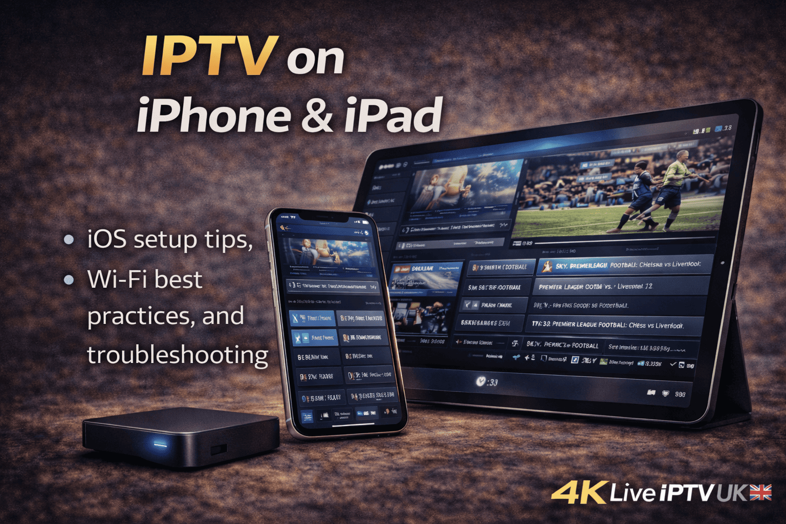 IPTV Setup on iPhone & iPad (2025): Watch Live TV the Right Way – IPTV on iPhone